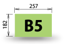 Ｂ5サイズ